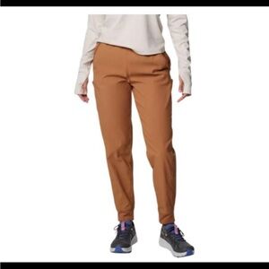 COLUMBIA Women’s Leslie Falls Joggers ll Camel Brown Women’s Size SMALL